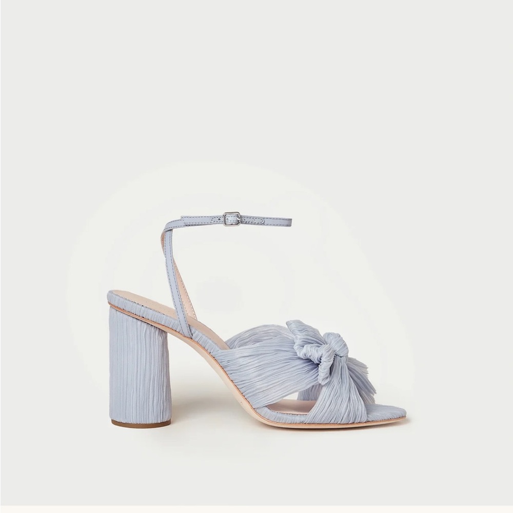 Loeffler Randall Blue Heeled Sandals